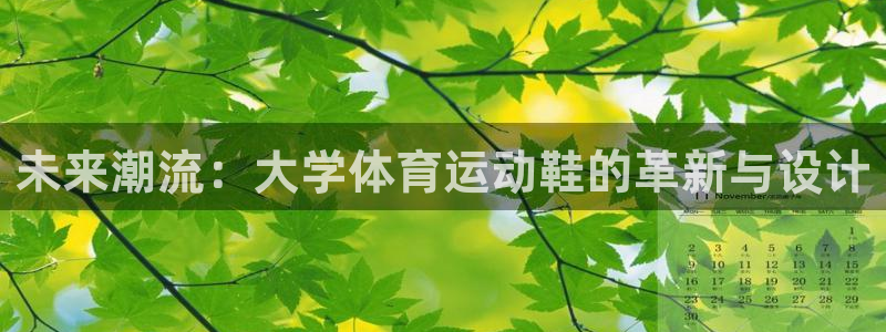 未来潮流：大学体育运动鞋的革新与设计